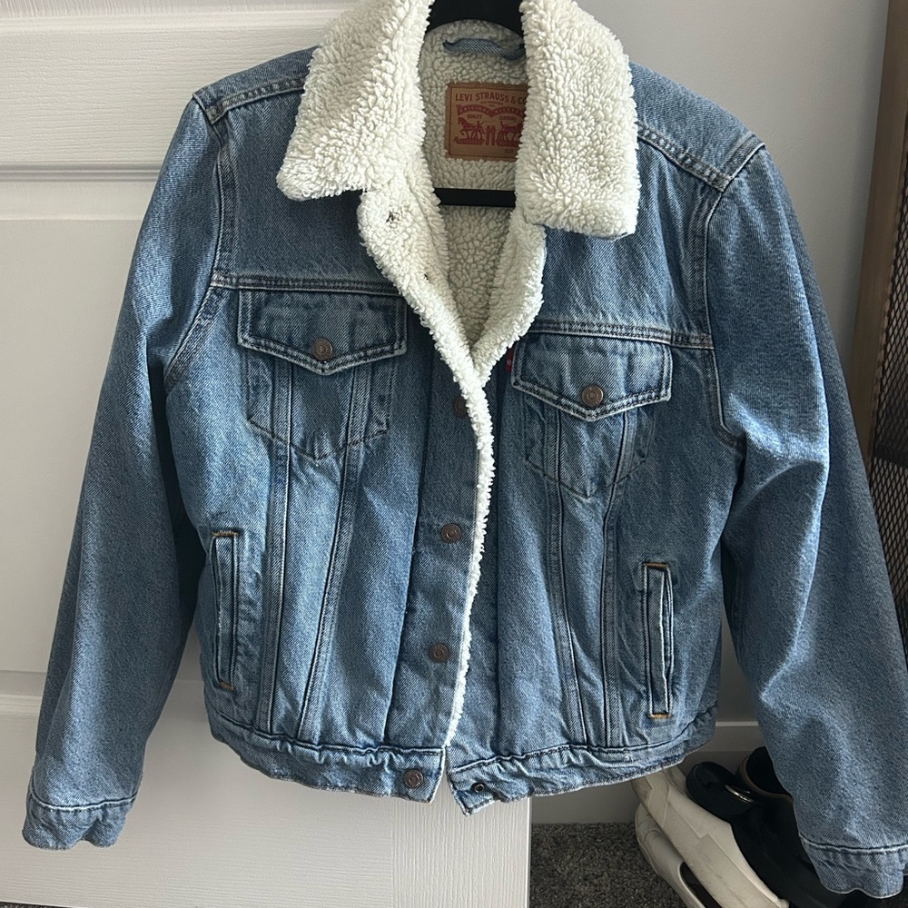 Levi’s Original Sherpa Trucker Jacket Size L
